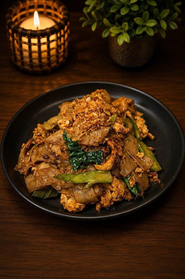 Pad See Ew (ผัดซีอิ๊ว) — Noodles at Narwhal Thai Table, Huntington Beach